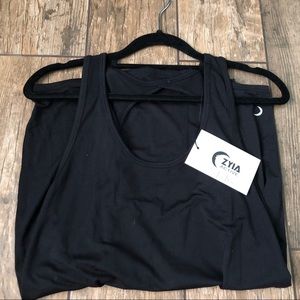 Black Twist Tank